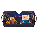 Finn x Jake Adventure Time Custom Car Windshield Sunshades