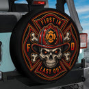 2nd Amendment Skull 1789 Car Spare Tire Cover