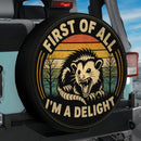 First Of All I'm A Delight Spare Tire Cover