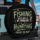 Fishing Hunting Problems Car Spare Tire Cover