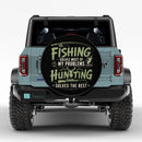 Fishing Hunting Problems Car Spare Tire Cover