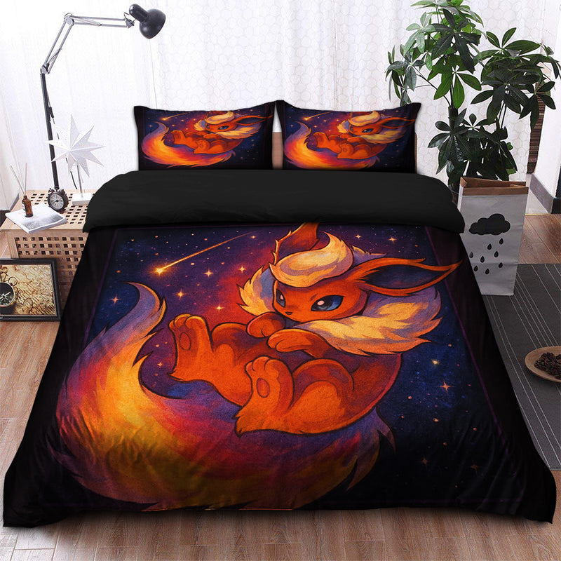 Flareon Galaxy Bedding Set