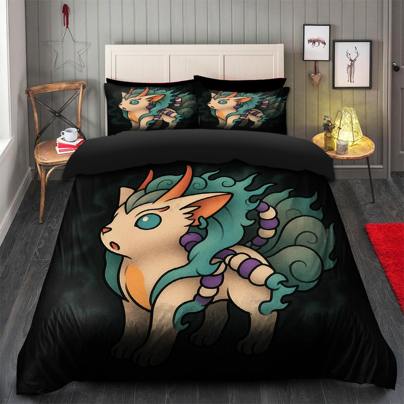 Flareon X Kitsune Spirit Bedding Set