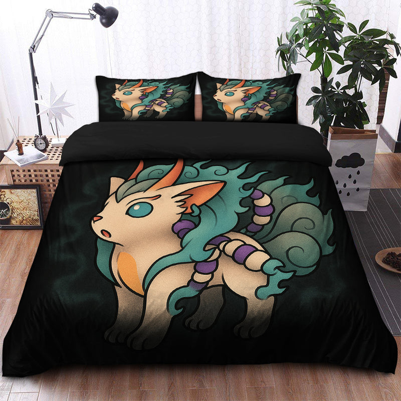 Flareon X Kitsune Spirit Bedding Set