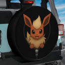 Flareon Pokemon Zipper Jeep Car Spare Tire Cover