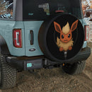 Flareon Pokemon Zipper Jeep Car Spare Tire Cover