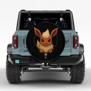 Flareon Pokemon Zipper Jeep Car Spare Tire Cover