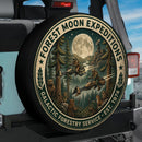 Galactic Forestry Service Retro Car Spare Tire Cover