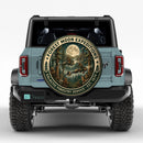 Galactic Forestry Service Retro Car Spare Tire Cover
