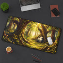 Forest Path with Sleeping Snorlax Desk Mat