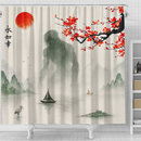 Eren In Attack on Titan Japan AOT Shower Curtain