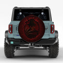 Freddy Krueger Horror Film Break Wall Jeep Car Spare Tire Cover