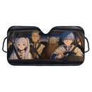 Frieren Beyond Journey's End Frieren Himmel Heiter Eisen Car Auto Sunshades