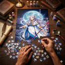 Frieren Moon Anime Jigsaw Puzzle