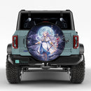 Frieren Puzzle & Dragons Anime Car Spare Tire Cover
