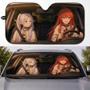 Frieren X Flamme Frieren Beyond Journey's End Custom Car Windshield Sunshades