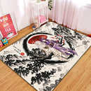Frieren x Fern Sousou no Frieren Japan Ink Style Rectangular Area Rug