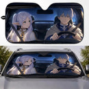 Frieren x Himmel Frieren Beyond Journey's End Car Auto Sunshades