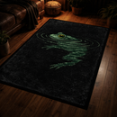 Frog Inktober Rectangular Area Rug