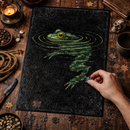 Frog Inktober Rectangle Jigsaw Puzzle