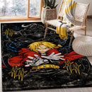 Fullmetal Alchemist Brotherhood Rectangular Area Rug
