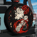 Fullmetal Alchemist Brotherhood Anime Car Spare Tire Cover