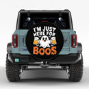 Funny Ghost I'm Just Here For Boos Jeep Car Spare Tire Cover