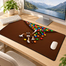 Funny M&M Brown Chocolate Desk Mat