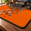 Funny M&M Orange Chocolate Desk Mat