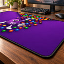 Funny M&M Purple Chocolate Desk Mat