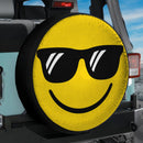Funny Smile Face Car Spare Tire Cover