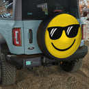 Funny Smile Face Car Spare Tire Cover