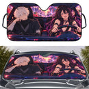 Gabimaru x Yuzuriha Hell's Paradise Jigokuraku Custom Car Windshield Sunshades