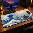 Gai Vs Kisime Anime Naruto The Great Wave Japan Desk Mat