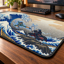 Gai Vs Kisime Anime Naruto The Great Wave Japan Desk Mat