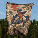 Garchomp Japan Style Pokemon Woven Throw Blanket