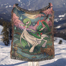 Gardevoir Gallade Pokemon Woven Throw Blanket