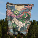 Gardevoir Gallade Pokemon Woven Throw Blanket