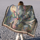 Gardevoir Pokemon Japan Style Woven Throw Blanket