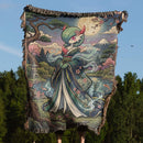 Gardevoir Pokemon Japan Style Woven Throw Blanket