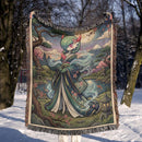 Gardevoir Tapestry Pokemon Woven Throw Blanket