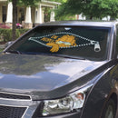 Garfield Peeking Zip Custom Car Windshield Sunshades