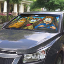 Garfield x Odie x Jon Arbuckle Car Auto Sunshades