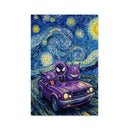 Gastly Haunter Gengar Ghost Ride the Starry Night Jigsaw Puzzle