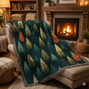 The Evergreen Woven Throw Blanket