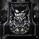 Gengar Evolutions Ghost Pokemon Woven Throw Blanket