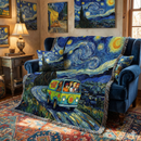 Scooby Doo Starry Night Woven Throw Blanket