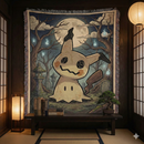Mimikyu Pokemon Japan Style Woven Throw Blanket
