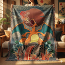Charizard Japan Woven Throw Blanket