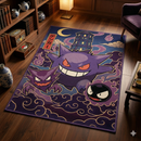 Gengar Ghost Pokemon Rectangular Area Rug